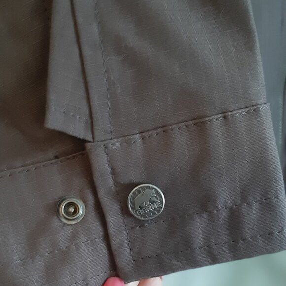 Berne Workwear Warm Brown Soft Shell Jacket Size XL - Picture 7 of 11